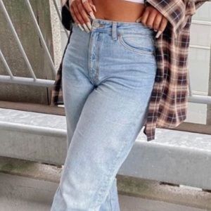Zara wide leg jeans